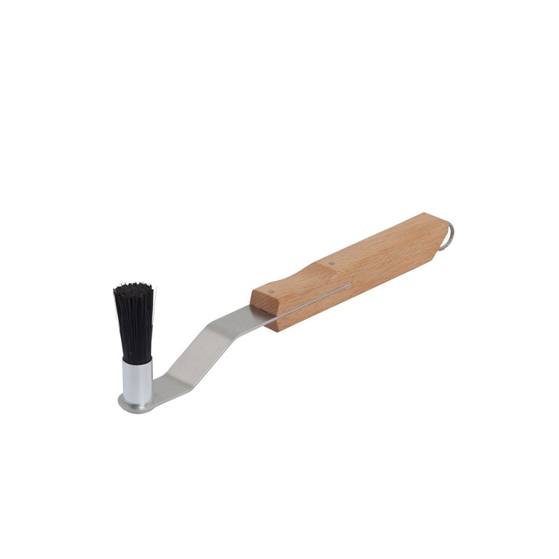 Angled Brush for Group Head Shower Screens